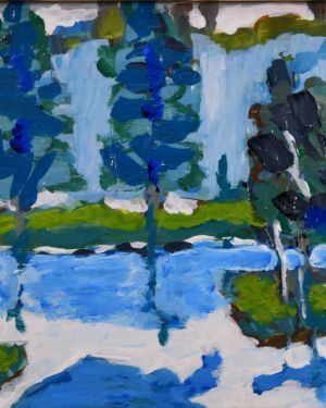 Blue Trees